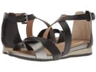 Geox W Formosa 12 (black/gun) Women's Sandals
