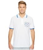 Puma Golf Pixel Pocket Polo (bright White) Men's Short Sleeve Knit