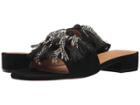 Rebecca Minkoff Kayleigh (black Kid Suede) Women's Dress Sandals
