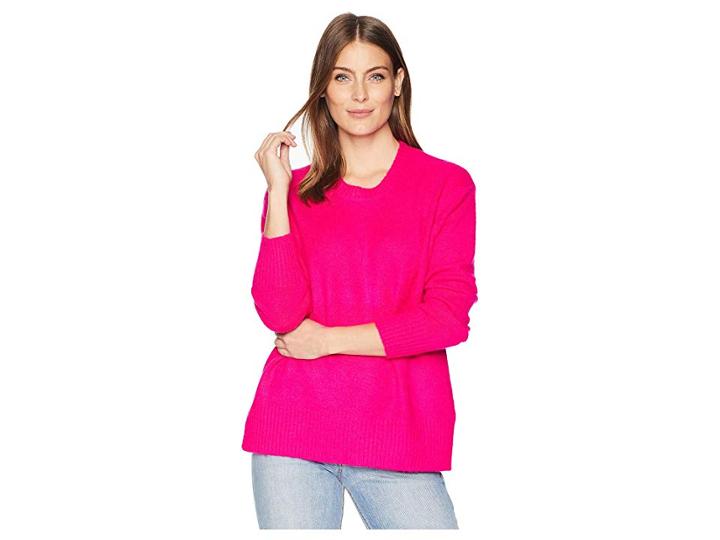 Kut From The Kloth Alisha Top (raspberry) Women's Clothing
