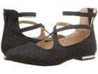 Steve Madden Kids Jbevill (little Kid/big Kid) (black Glitter) Girl's Shoes