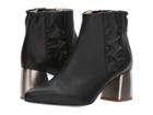 Jil Sander Navy Jn30065 (nappa Normal 999/nero) Women's Zip Boots