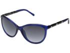 Diane Von Furstenberg Reese (crystal Blue) Fashion Sunglasses