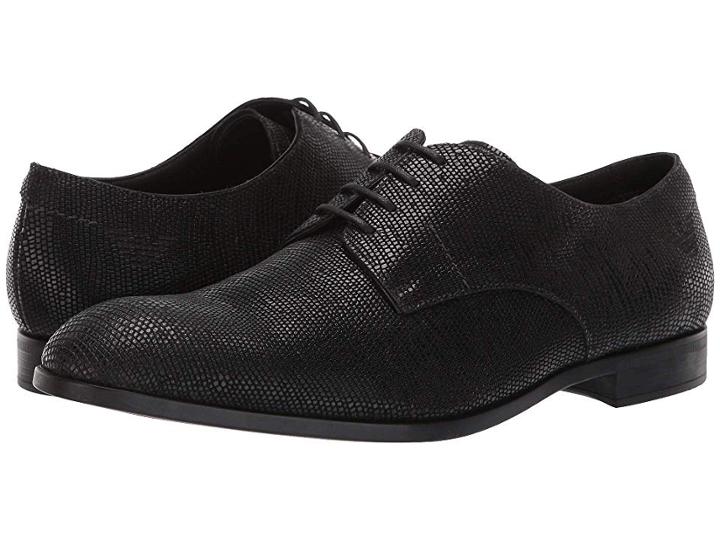 Emporio Armani Santiago Oxford (black) Men's Lace Up Casual Shoes