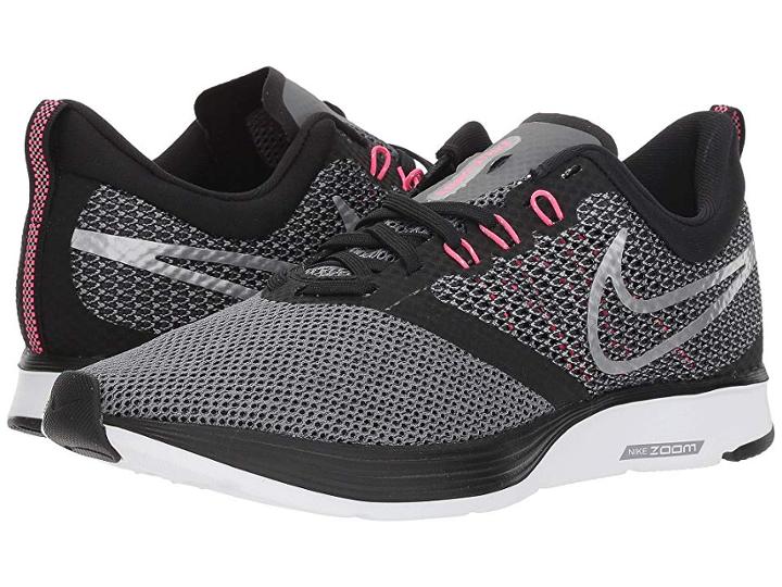 Nike Zoom Strike (black/metallic Silver/cool Grey) Women's  Shoes