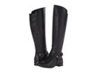 Anne Klein Kahlan (black Combo Leather) Women's Pull-on Boots