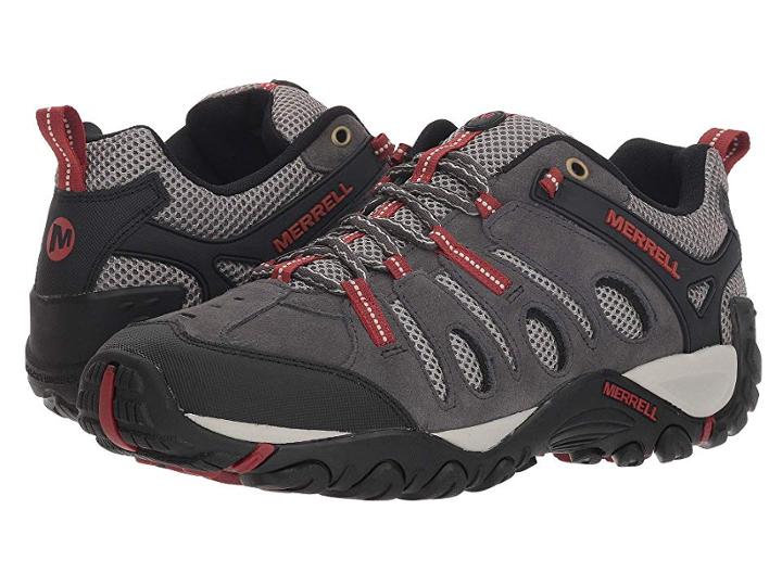 Merrell Crosslander Vent Low (granite/red Ochre) Men's Shoes