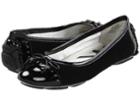 Anne Klein Buttons (black Suede) Women's Flat Shoes