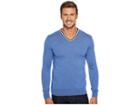 Dale Of Norway Kristian Sweater (h-medium Blue Melange/light Grey/off-white Melange/navy Melange) Men's Sweater