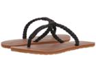 Volcom Fishtail Sandals (black) Women's Sandals