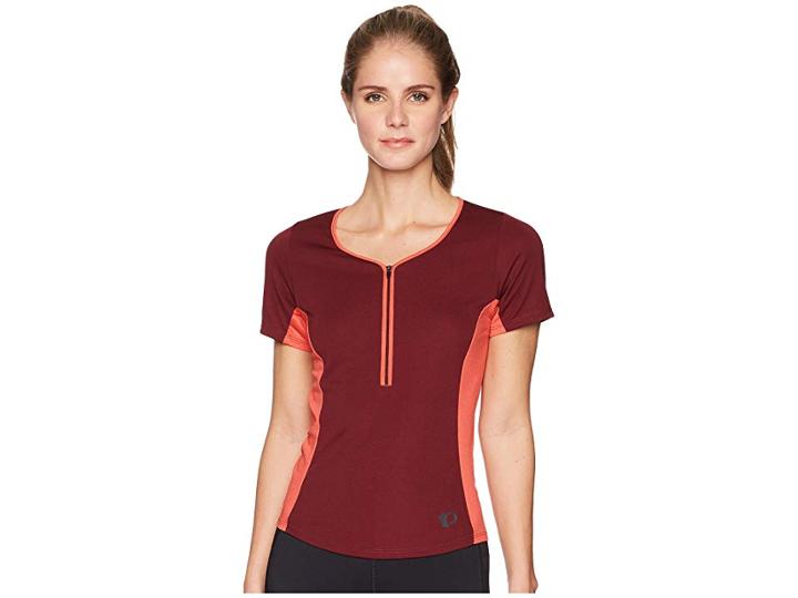 Pearl Izumi Canyon Jersey (port/cayenne) Women's Clothing