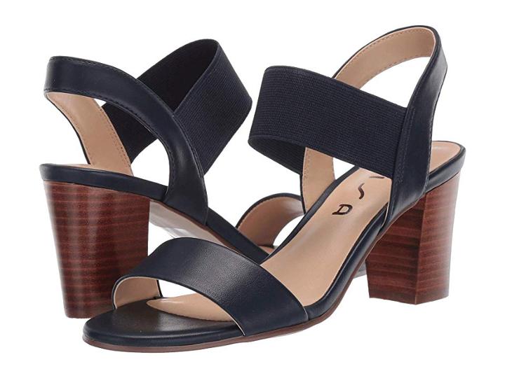 Unisa Prizza (navy) High Heels