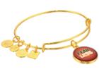 Alex And Ani Charity By Design Fearless Bangle (yellow Gold) Bracelet