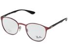 Ray-ban 0rx6355 50mm (brushed Bordeaux) Fashion Sunglasses