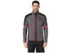 Spyder Wengen Full Zip Stryke Jacket (polar/black/red) Men's Coat