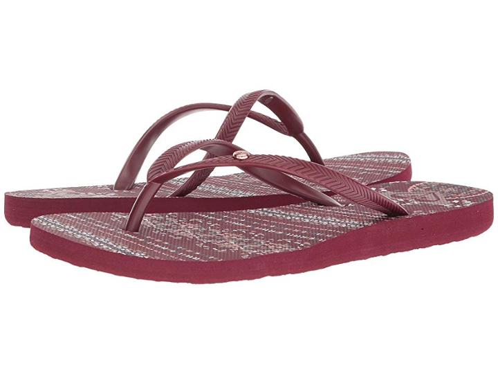Roxy Bermuda Ii (burgundy) Women's Sandals