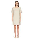 Eileen Fisher Scoop Neck K/l Dress (natural) Women's Dress