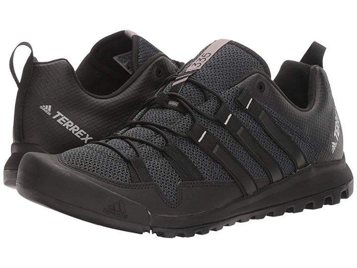 Adidas Outdoor Terrex Solo (dark Grey/black/charcoal Solid Grey) Men's Climbing Shoes