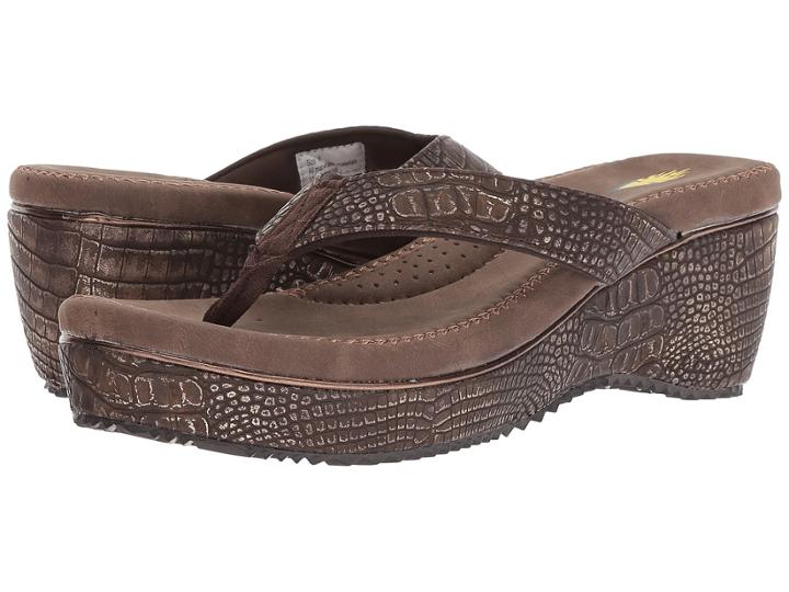 Volatile Bellot (bronze) Women's Sandals