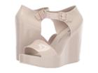 Melissa Shoes Mar Wedge (beige) Women's Shoes
