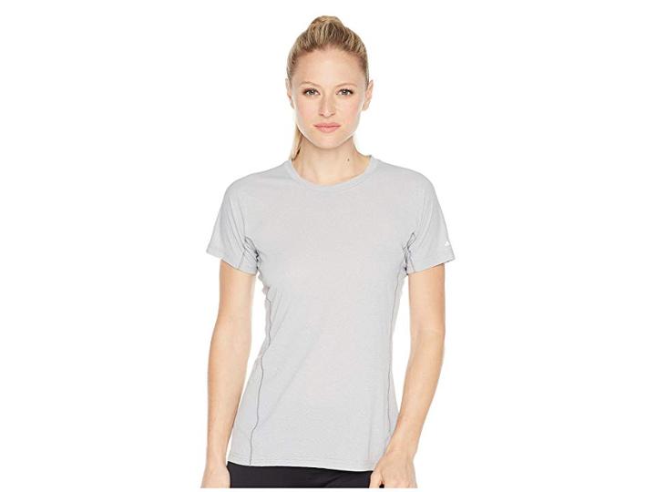 Adidas Outdoor Agravic Parley Tee (grey Three) Women's T Shirt