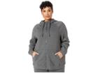 Champion Plus Fleece Full Zip-up (granite) Women's Jacket