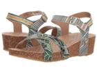 L'artiste By Spring Step Vella (green Multi) Women's Shoes