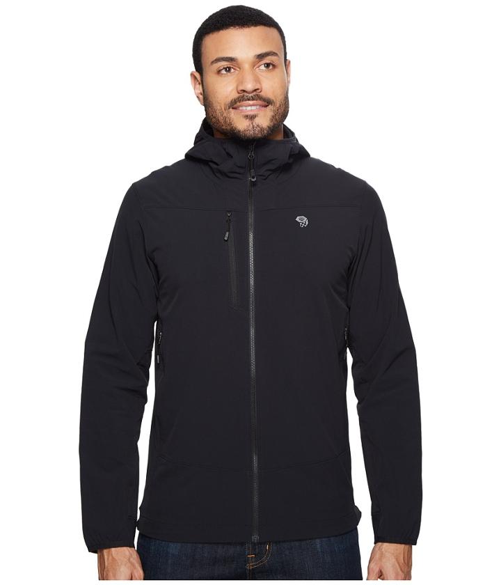 Mountain Hardwear Super Chockstone Hooded Jacket (black) Men's Coat