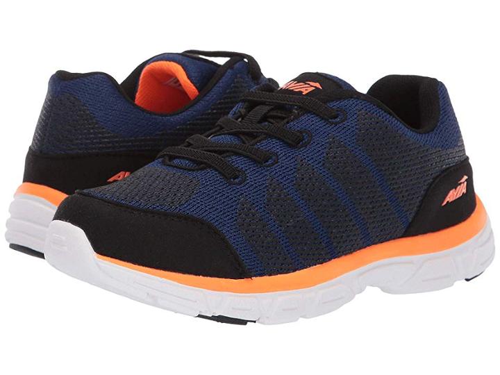 Avia Kids Avi-rift (little Kid/big Kid) (blueprint/shocking Orange/black Iris) Boy's Shoes