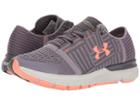 Under Armour Ua Speedform Gemini 3 (flint/rhino Gray/london Orange) Women's Running Shoes