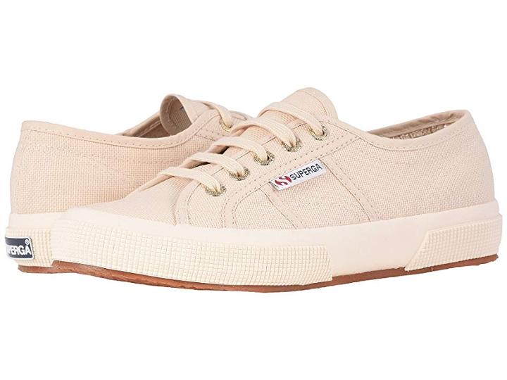 Superga 2750 Cotu Classic Sneaker (buttercup) Women's Lace Up Casual Shoes