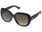 Gucci Gg0140sa Sunglasses (blue/blue/brown) Fashion Sunglasses