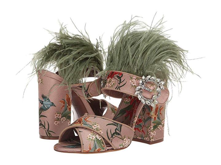 Tabitha Simmons Reyner (antique Rose Satin) Women's Shoes