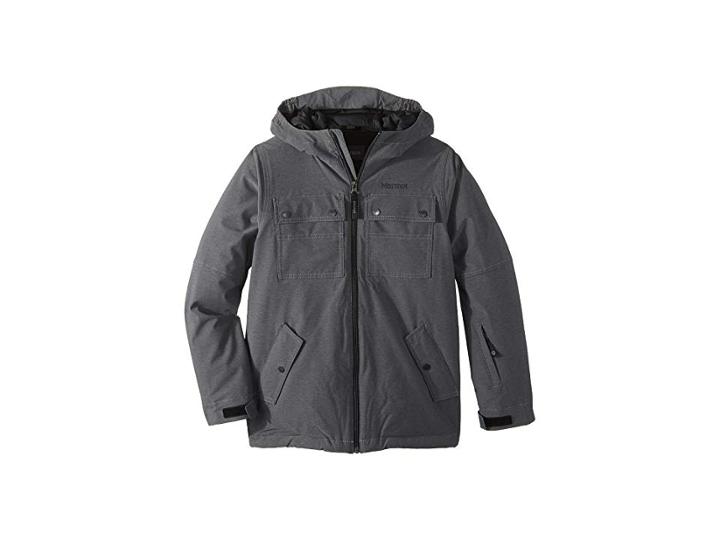 Marmot Kids Bronx Jacket (little Kids/big Kids) (dark Steel) Boy's Coat