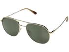 Prada 0pr 55us (pale Gold/polar Green) Fashion Sunglasses