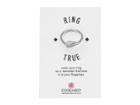 Dogeared Large Love Knot Ring (sterling Silver) Ring