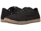 Toms Lena (black Mosaic Mesh) Women's Lace Up Casual Shoes