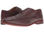 Lotus Harry (oxblood Leather) Men's Lace Up Wing Tip Shoes