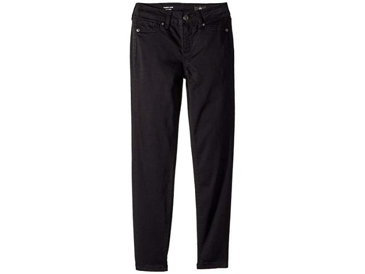 Ag Adriano Goldschmied Kids Super Skinny Pants (big Kids) (black) Girl's Casual Pants