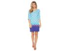 Hatley Lucy Dress (indigo Compass Roses) Women's Dress