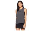 Hurley One And Only Box Biker Tank (anthracite) Women's Sleeveless