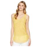 Johnny Was Vice Tank Top (soft Citron) Women's Sleeveless