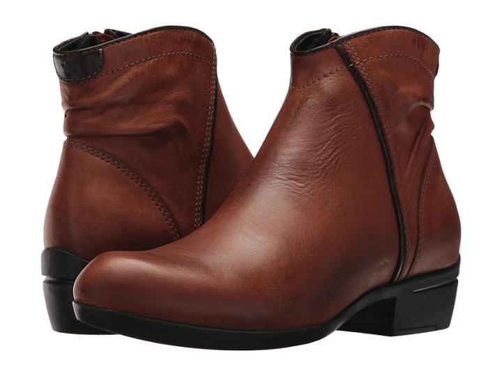 Wolky Winchester (cognac Algarve Leather) Women's Dress Pull-on Boots