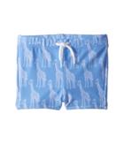 Janie And Jack Swim Shorts (infant) (blue Giraffe) Boy's Swimwear