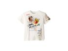Dolce & Gabbana Kids #mylife T-shirt (toddler/little Kids) (white) Boy's T Shirt