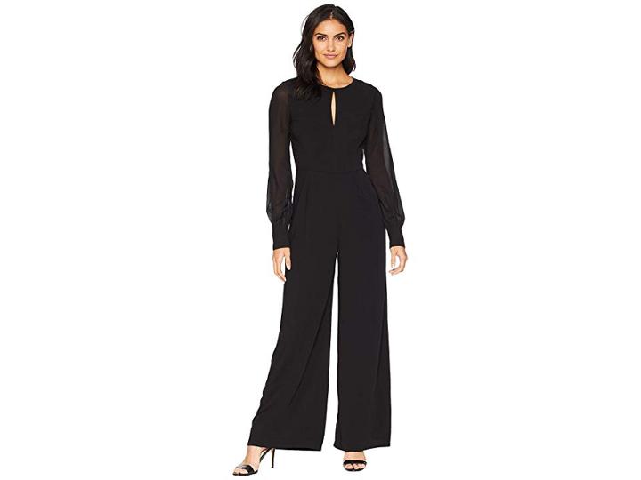 Adelyn Rae Grace Woven Jumpsuit (black) Women's Jumpsuit & Rompers One Piece