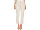 Nydj Petite Petite Sheri Slim Ankle W/ Fray Hem Twill (feather) Women's Casual Pants