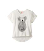 Munster Kids Paws Tee (toddler/little Kids/big Kids) (cream) Girl's T Shirt
