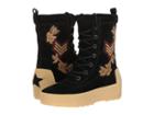 Ash Nolan (black Baby Softy) Women's Lace-up Boots