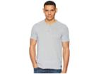 Lucky Brand Raw Edge Y-neck Henley Shirt (quary) Men's Clothing